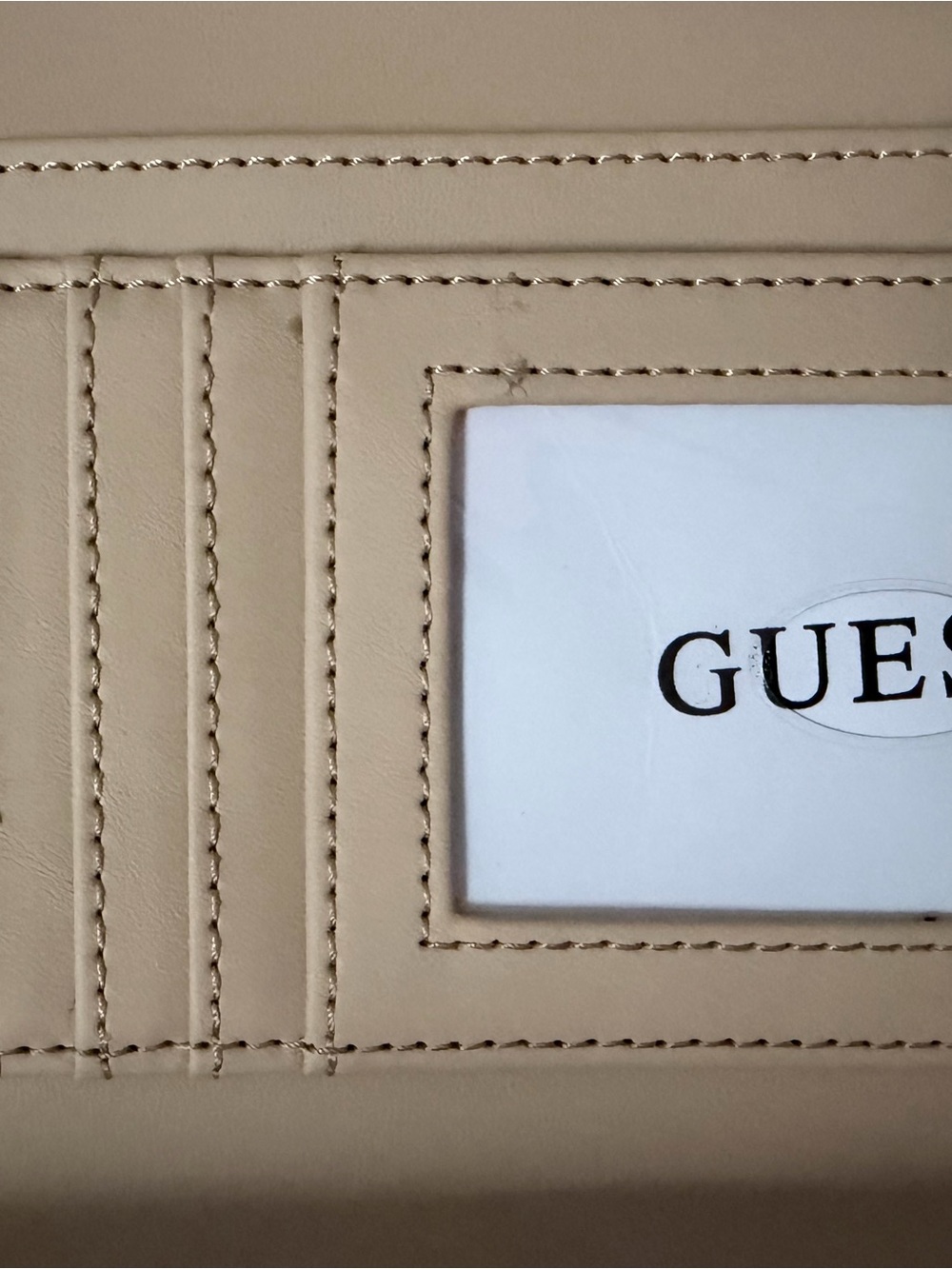 GUESS Women's Cream Logo Crossbody Bag - Picture 4 of 9